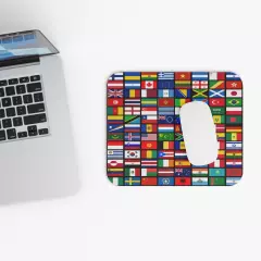  Flags of the Countries of the World, International Gift Mouse Pad (Rectangle)