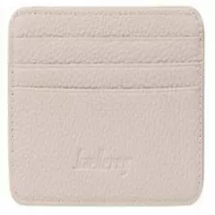 Leather Slim Minimalist Wallet for Men Women RFID Thin Credit Card Holder Wallet