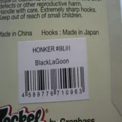 GRANBASS TECKEL HONKER BLACK LA GOON color #BL01 Back Lash Limited color NIP !!