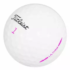 24 Titleist Pro V1 Pink Limited Edition Near Mint AAAA Used Golf Balls