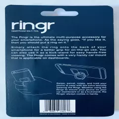 New RINGR Smartphone Holder Stand JP MORGAN CHASE BANK Kickstand Multi Tool