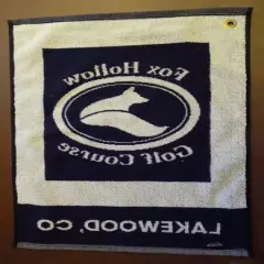 FOX HOLLOW GOLF COURSE Lakewood CO Caddy Golf Towel