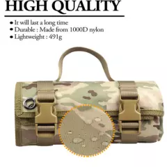 Outdoor Tactical Molle Shooter Pad Folded Roll-Up Hunting Range Shooting Mat US