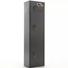 Buffalo 1520 Two Doors Gun Rifle Metal Security Cabinet Safe w/Separate Lock Box