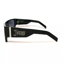 Locs Sunglasses - Men's Large Flat Top Frame - Black - Free Post In Aus UV 400