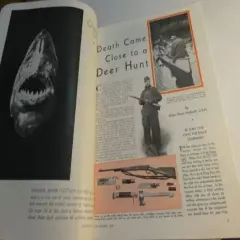 1934 OUTDOOR LIFE Magazine November issue Small Game Hunter with Dogs