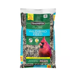 Pennington Classic Wild Bird Feed and Seed, 40 lb. Bag, Dry, 1 Pack