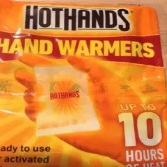 HOTHANDS HAND WARMERS PACK OF 2 10 hours of heat