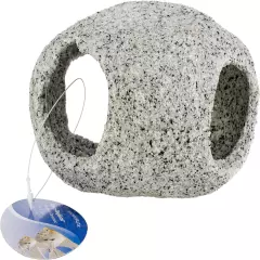 Deco-Replicas Granite Aquarium Ornament & Hideaway – Realistic Stone Appearance