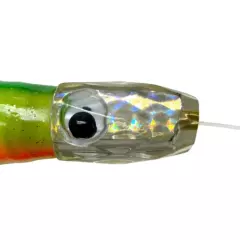 10.5 in. Green & Yellow Rigged Dolphin Lure - "Dixie Girl" 