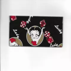 BETTY BOOP CHECKBOOK COVER FABRIC LUCKY LADY DICE 