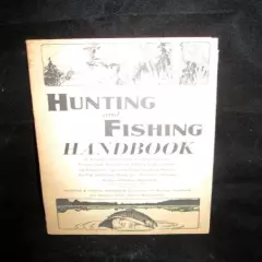 Vintage 1944 Hunting and Fishing Handbook Hunting and Fishing Magazine