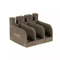  3-Gun Pistol Rack High Density Foam Handgun Hold Secure Storage Stand Easy Grab