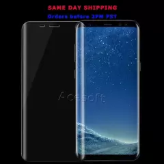 Ultra-Thin Tempered Glass Screen Protector f Samsung Galaxy S8+ S8 Plus SM-G955U