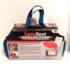 Arctic Zone Lava Seat Heatable Seat Cushion "Stays Warm Up To 6 Hours" Blue