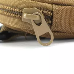 Tactical Molle Pouch Earphone Bag Portable Key Coin Purse with Hook Wallet Small