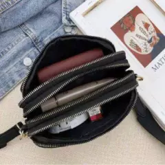 PRADA Shoulder Pouch Black Novelty Vip jp