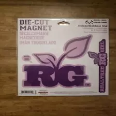 CamoWraps Realtree Girl Die Cut Magnet 2-Pack (Purple) RGMAG-PUR