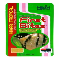 Hikari Tropical First Bites Granule .35oz New Born Fish Food 