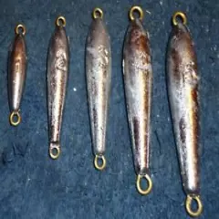 30 PCS 3 OZ TROLLING TORPEDO SINKERS