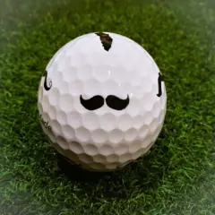 (1) Taylormade TP5 Pix Mustaches Golf Balls -Limited Edition 5A Min Condition