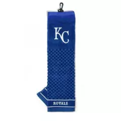 TEAM GOLF MLB Kansas City Royals Embroidered Golf Towel, Checkered Scrubber