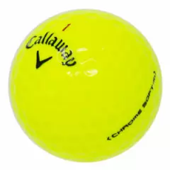 48 Callaway Chrome Soft X Yellow Poor Quality AA Used Golf Balls 