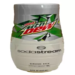 Sodastream Diet Mt Dew Beverage Mix 14.9 oz Soda Stream Mountain Dew