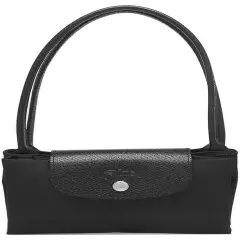 Longchamp Le Pliage NYLON Canvas & Leather Tote Women's Black, BRAND NEW