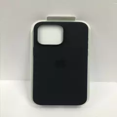 iPhone 15 Pro Max Silicone Case with MagSafe Black MT1M3ZM/A