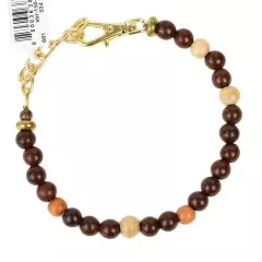 THE MONOTYPE Mens DYLAN Wood Beaded Bracelet NWT