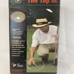 The Tap In Learning Tool VHS Instructionional Video Golf Fast Ship