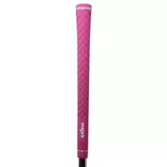 3 New Majek Ladies Tour Pro Round Pink Midsize Lady Womens Velvet Golf Grips