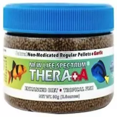 New Life Spectrum Thera+A Regular Pellet Sinking Pellet 80g Tropical Fish Food 