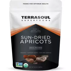 Organic Apricots, 2 Lbs, Unsulphured, No-Added Sugar, Sweet and Tangy Delights f