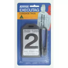 Kevron Executag 2pk Black Sturdy Constructed Stylish Executive High Quality