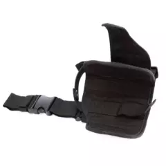 Left leg Tactical Military Airsoft Pistol Gun Drop Leg Thigh Holster Pouch Bag