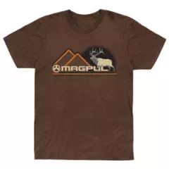 Magpul Industries Corp MAG1234203L Wapiti Brown Heather Short Sleeve Large Shirt