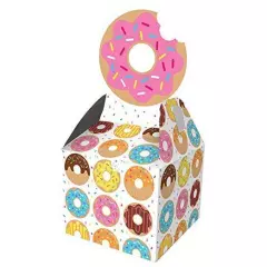 Creative Converting Favor Box, Donut Time (48-Count) 