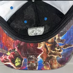 Guardians OF Galaxy VOL. 2 SnapBack Hat Tie Dye Embroidered Patch Logo