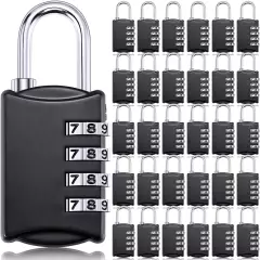 4 Digit Combination Lock Small Combo Locks Luggage Number Locks 