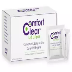 Comfort Clear lid 30 disposable wipes free-shipping