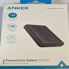 Anker PowerCore Select 10000mAh Portable Charger Power Bank Black