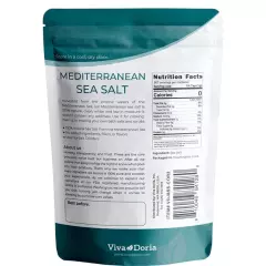 Sal del Mar Mediterráneo, grano grueso 2 Lb.