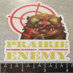 Sierra Bullets Prairie Enemy Extreme Accuracy Reloading Vinyl Decal Sticker OEM