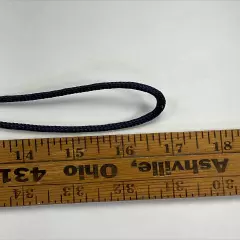 Vintage VFW Veterans of Foreign Wars Bolo Tie - Blue, Nylon, Meal Clip