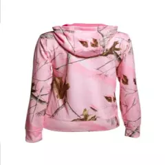 Realtree Sweater Women Pink Hunting Performance Camo Hoodie Fleece Pullover NEW