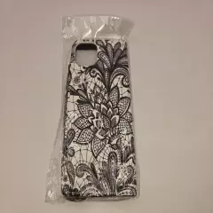 iPhone 14 Plus 6.7" Wallet Cover / Black Lace - New