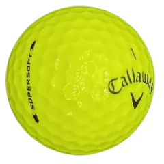 Callaway Supersoft Yellow Mint AAAAA 50 Used Golf Balls 5A