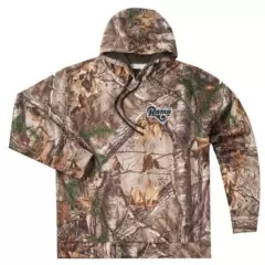 NEW M XL 4XL 5XL NFL RealTree Xtra St Louis Rams Mens Camo Hunting Hoodie Hooded